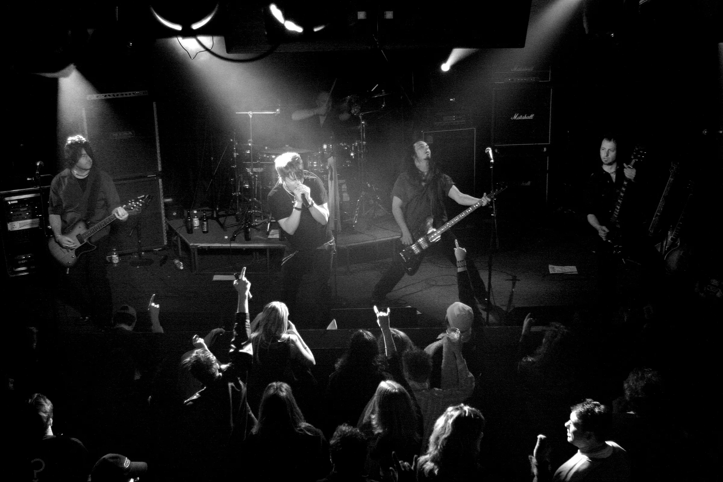 Underride on stage at the Fenix, Seattle